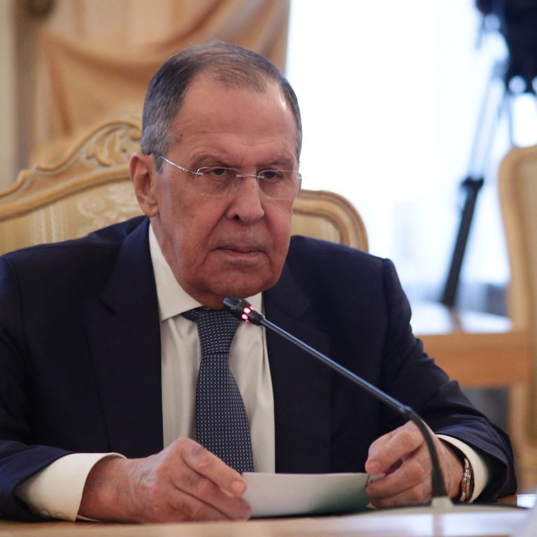 Il ministro degli Esteri russo, Serghei Lavrov