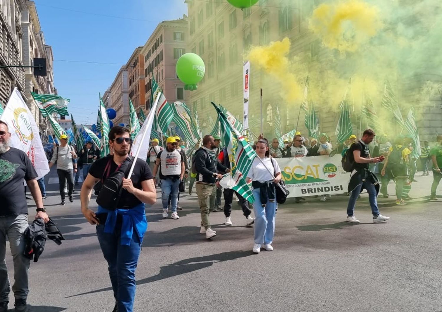 Corteo delle guardie giurate&nbsp;