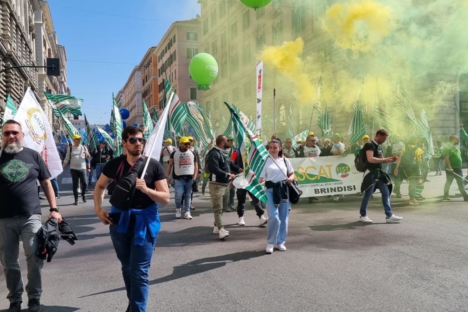 Corteo delle guardie giurate&nbsp;