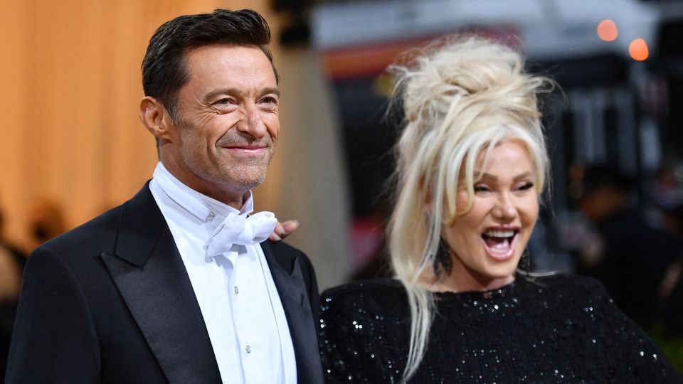 Hugh Jackman e sua moglie Deborra-Lee Furness