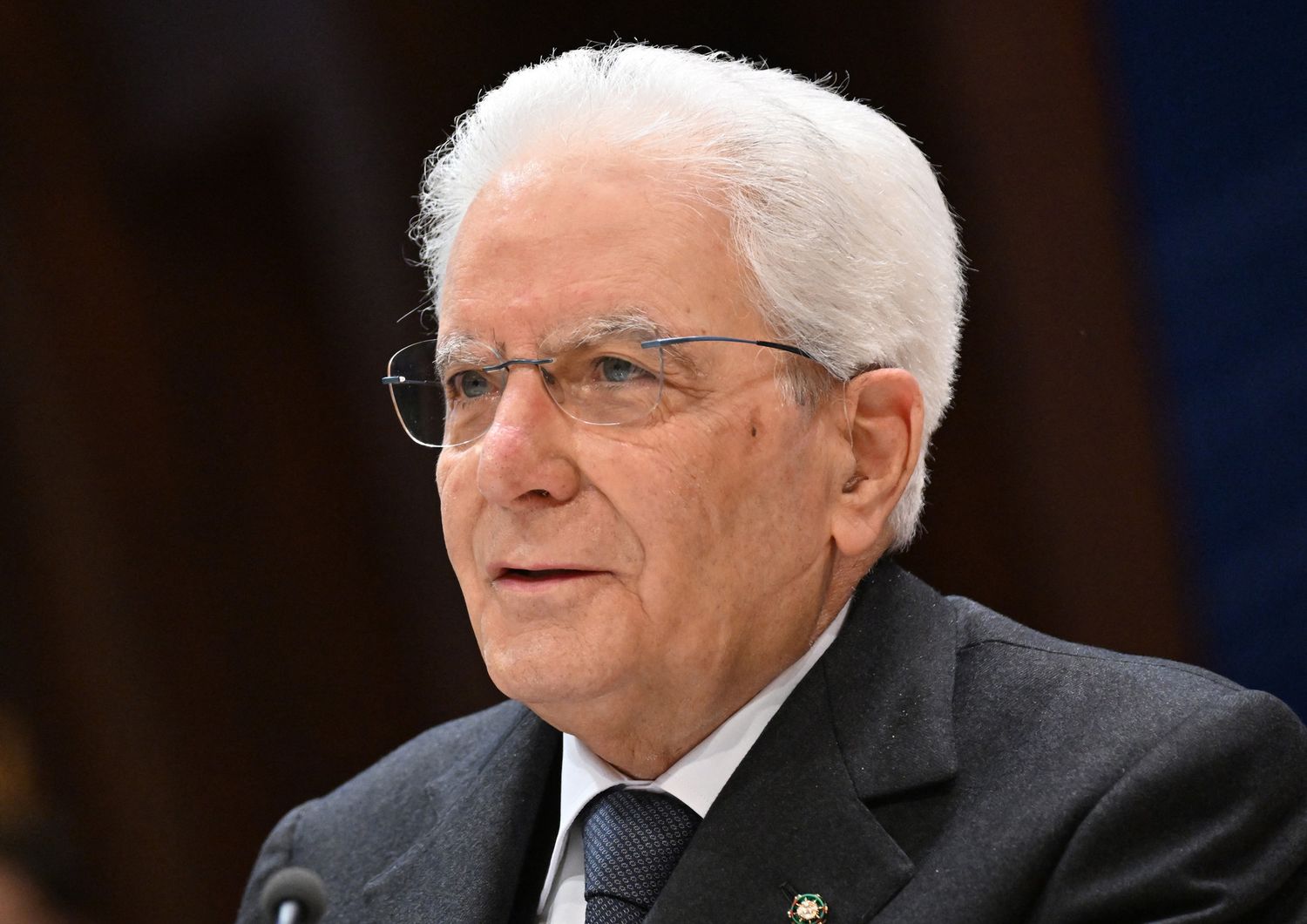 Il Presidente della Repubblica, Sergio Mattarella