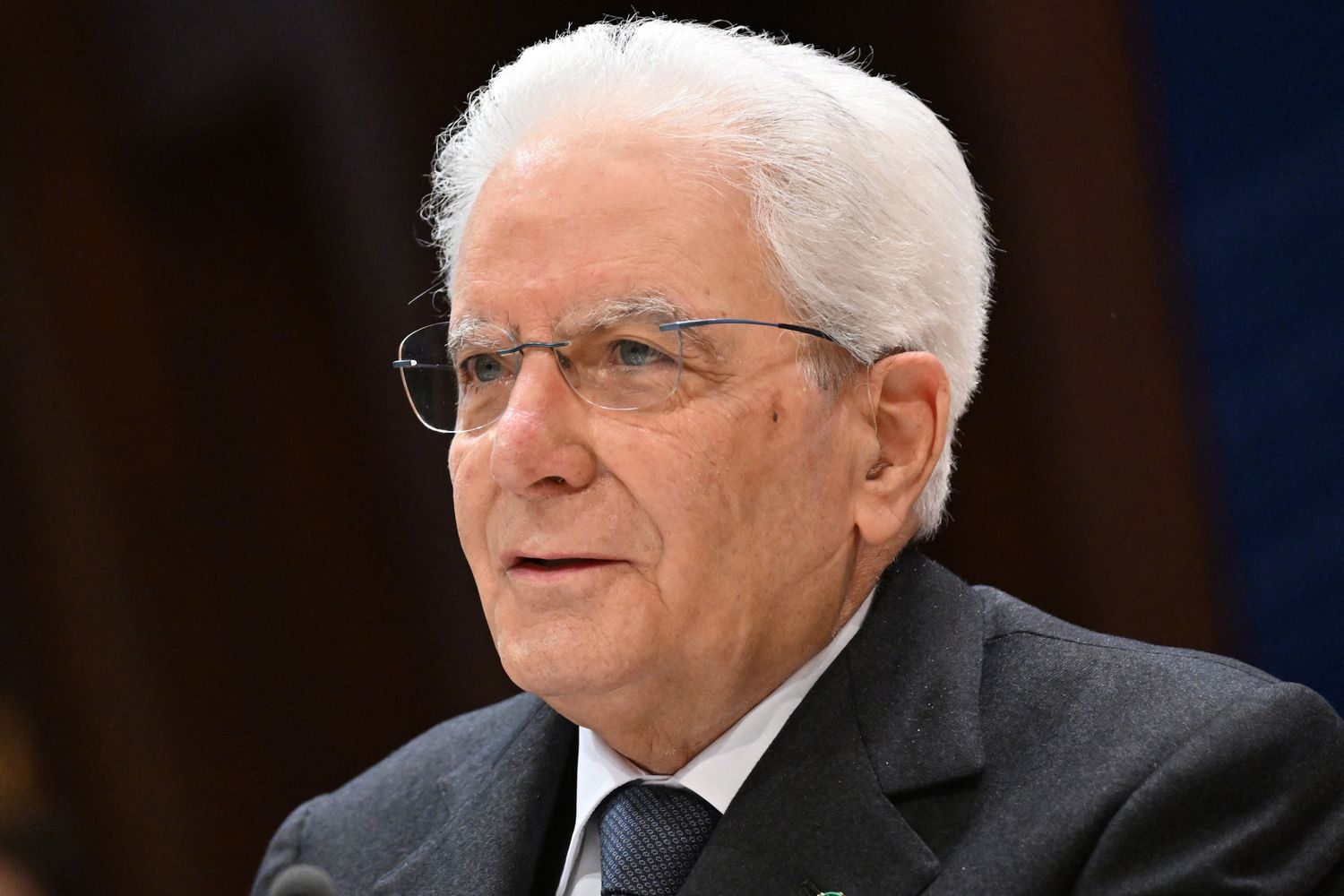 Il Presidente della Repubblica, Sergio Mattarella