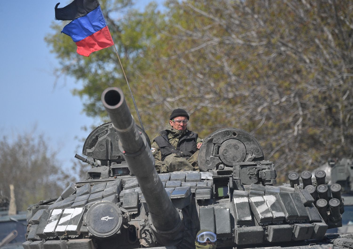 Carro armato russo nel Donetsk&nbsp;
