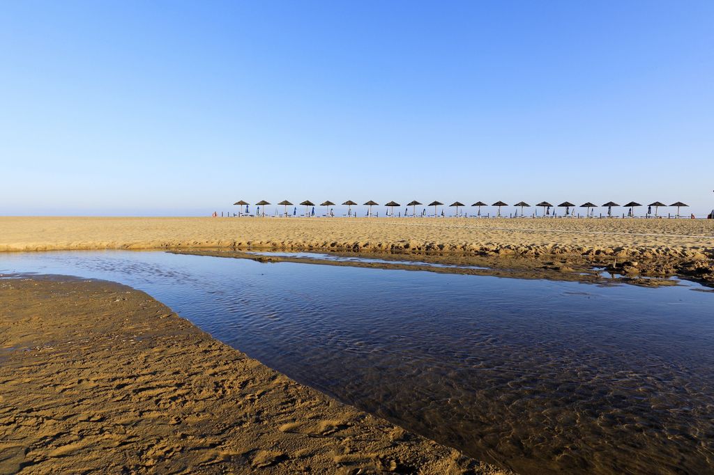 Uno scorcio della spiaggia di Piscinas, in Sardegna