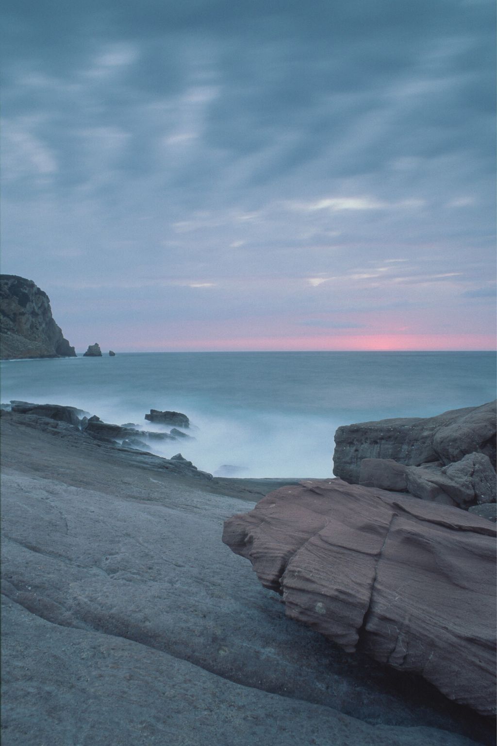 Tramonto sul mare di Porto Ferro (Sassari)