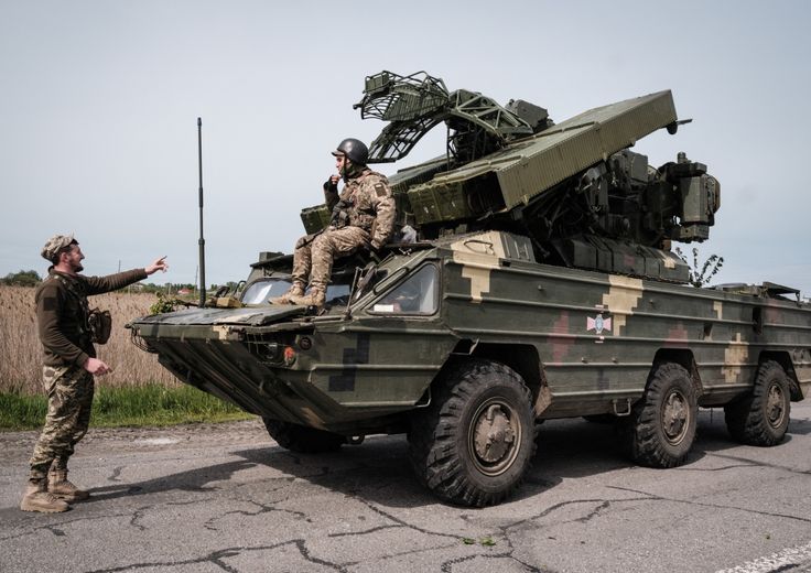 Miliatri Ucraini vicino Sloviansk&nbsp;