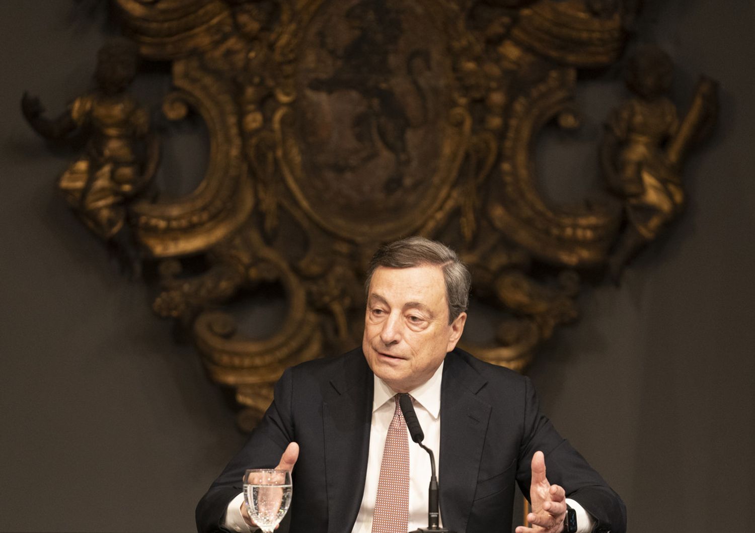 Il premier Mario Draghi&nbsp;