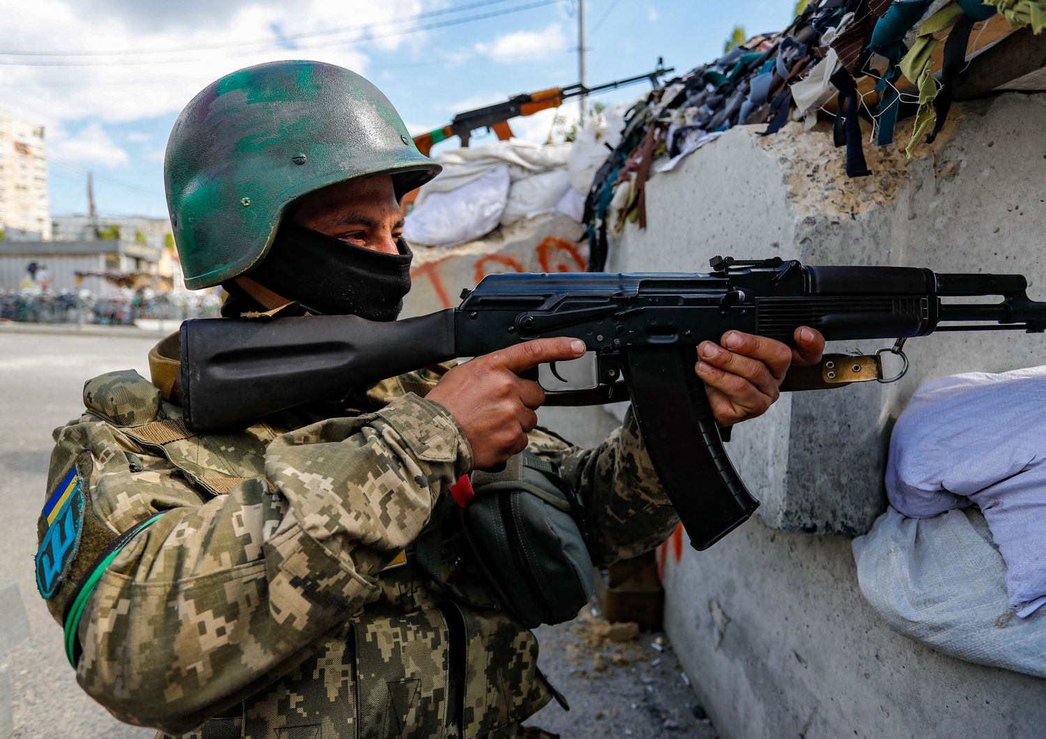 Militare ucraino a kharkiv&nbsp;