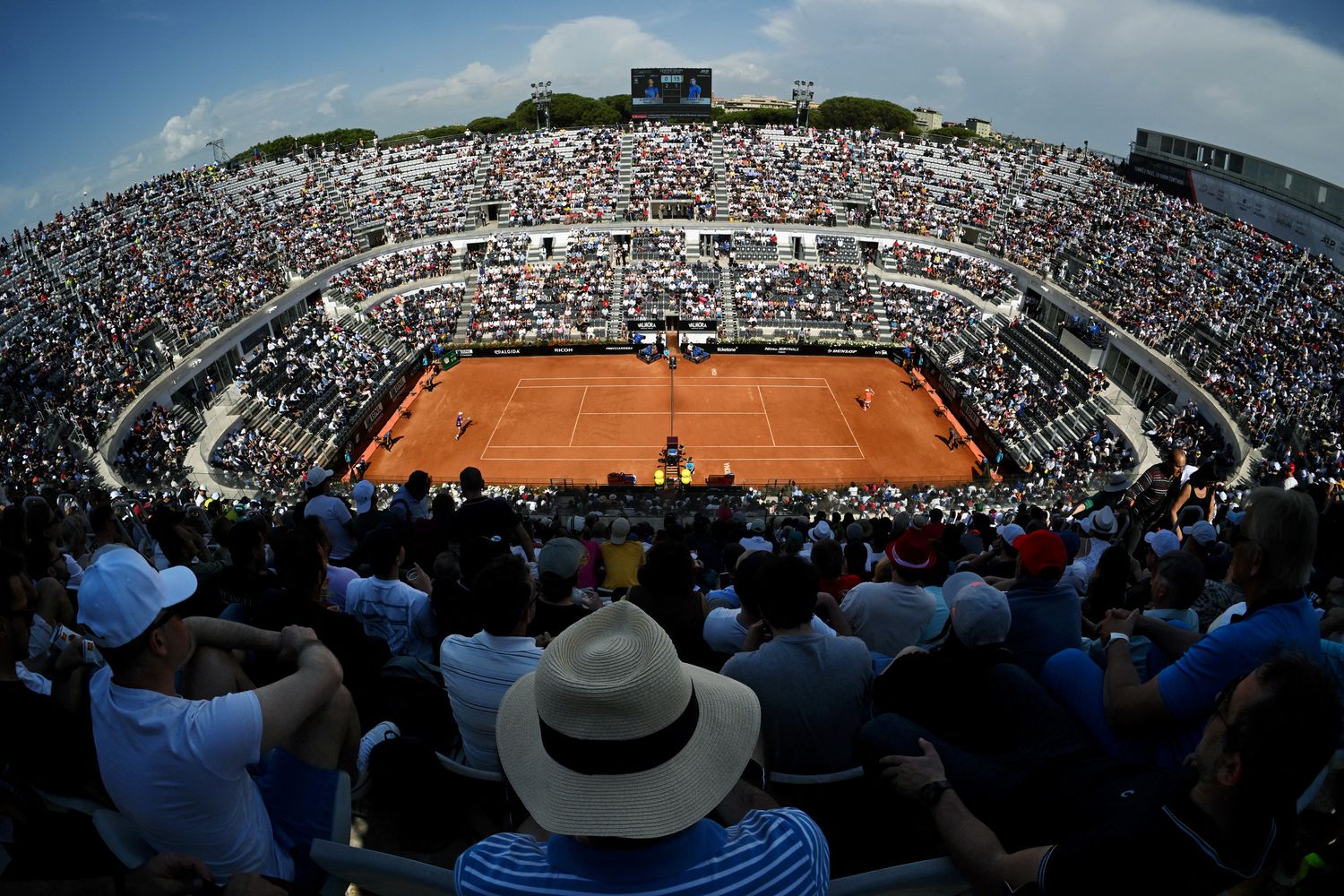 Il Foro Italico per gli Internazionali d'Italia&nbsp;