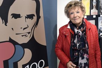 La scrittrice Dacia Maraini alla presentazione delle iniziative per il centenario della nascita di Pier Paolo Pasolini&nbsp;