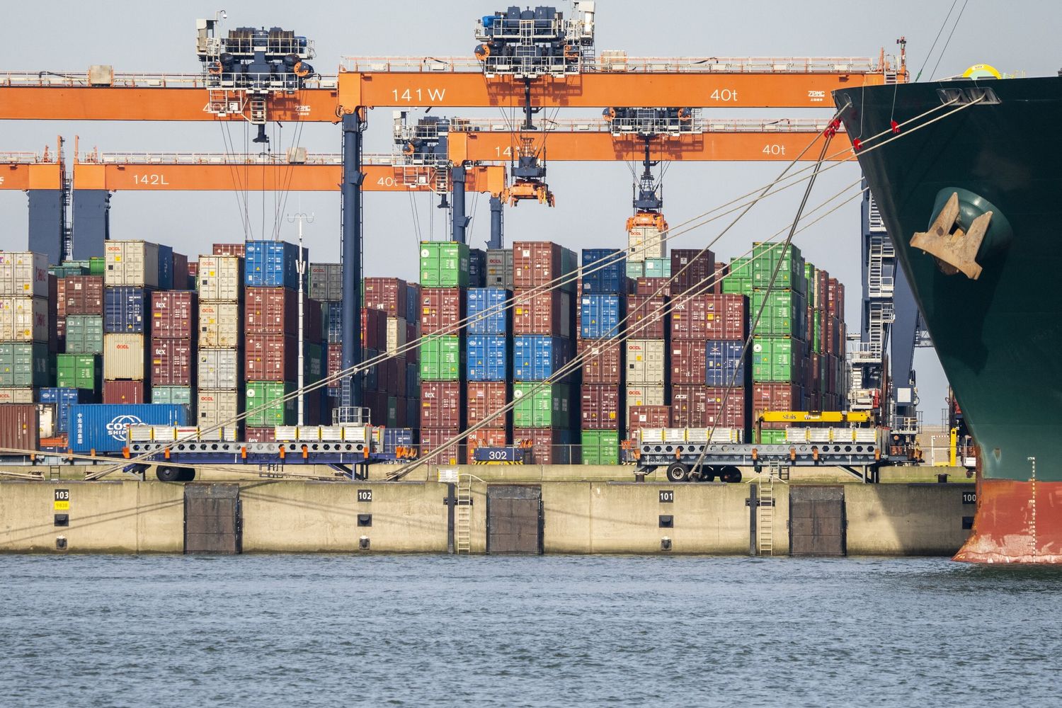 Il porto di Rotterdam