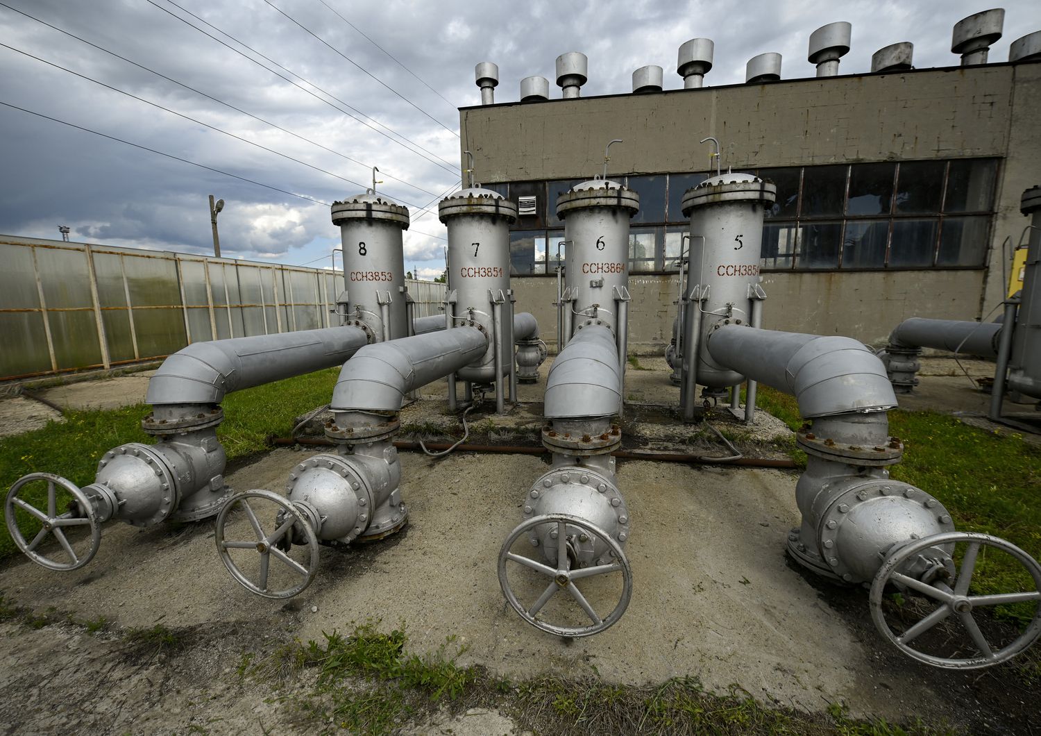 Impianto per il gas in Bulgaria&nbsp;