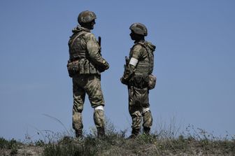 Soldati russi a Kherson&nbsp;