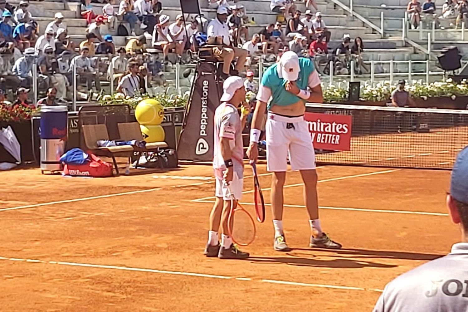 John Isner e Diego Schwartzman