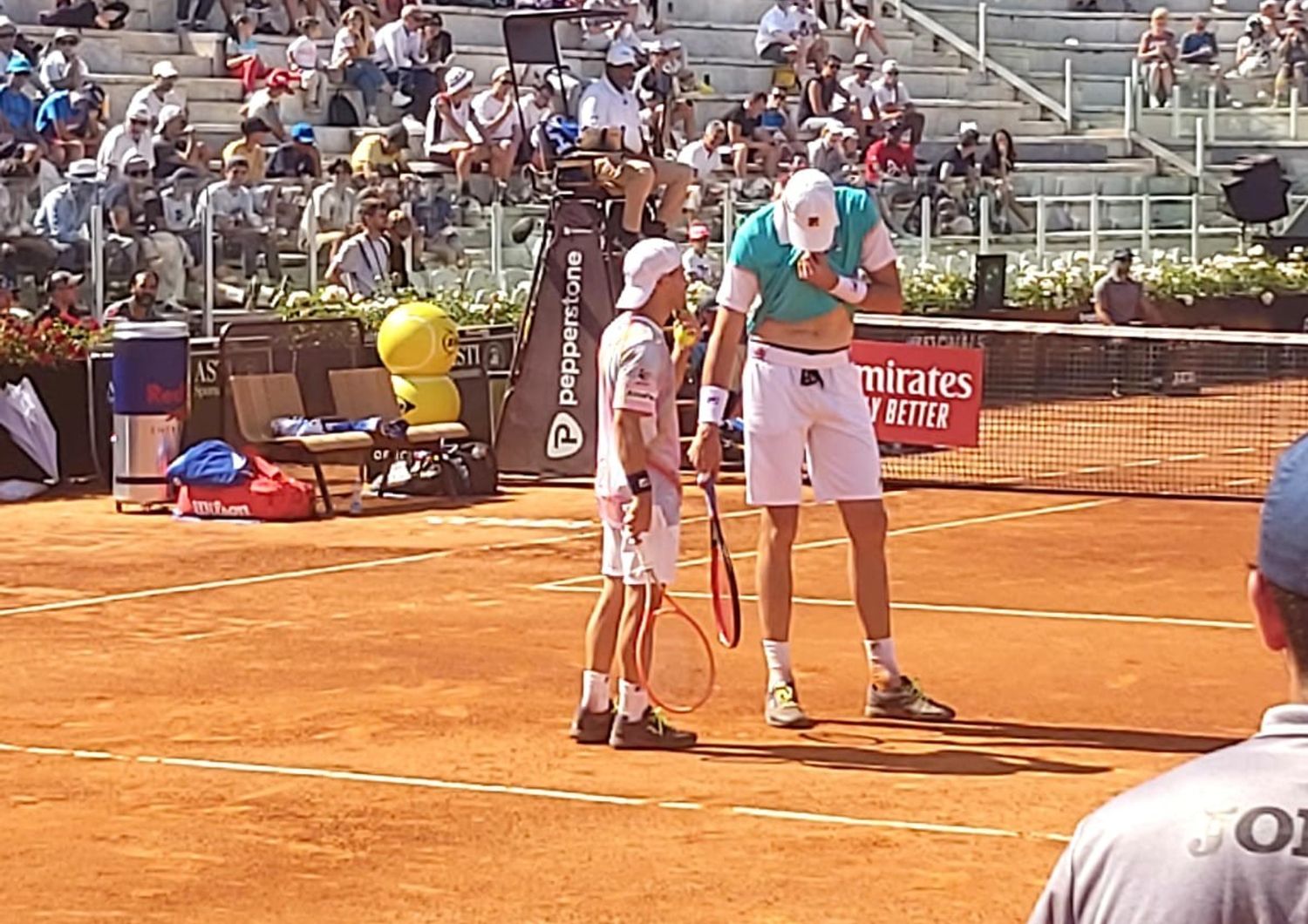 John Isner e Diego Schwartzman