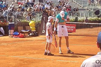 John Isner e Diego Schwartzman