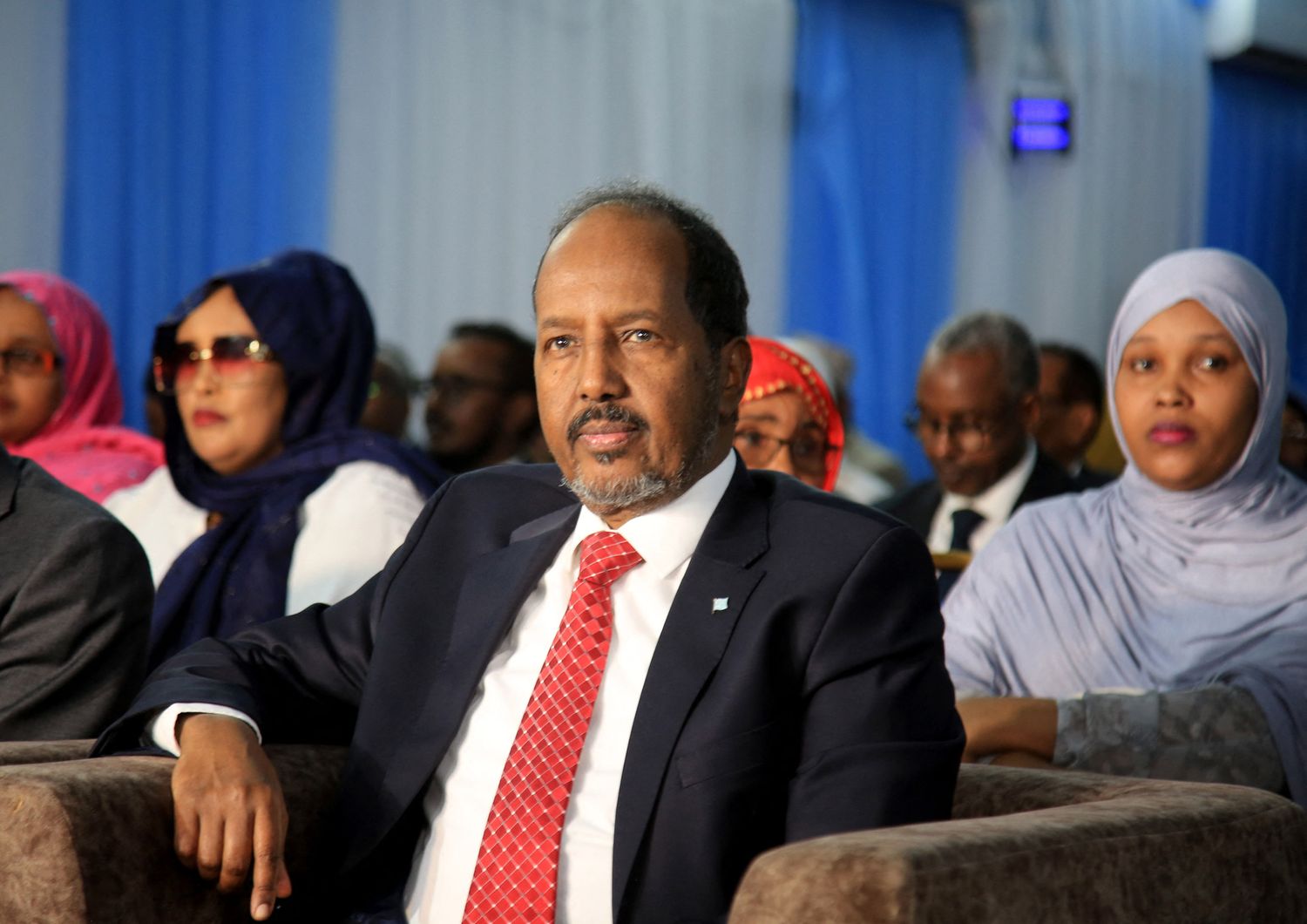 Hassan Sheikh Mohamud, presidente della Somalia&nbsp;