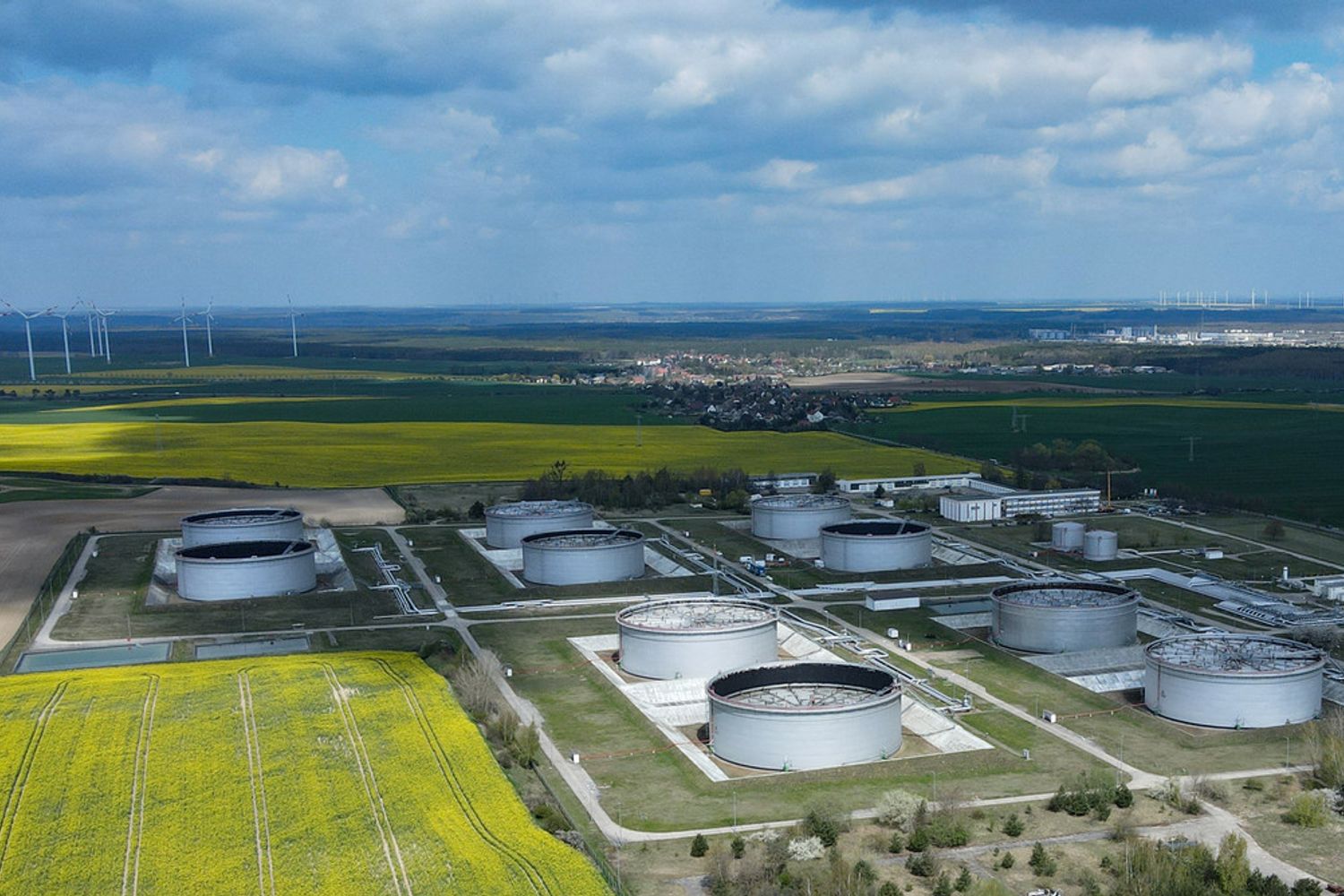 Serbatoi in Germania per il petrolio russo&nbsp;