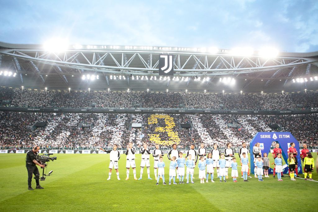 La coreografia per l'addio a Giorgio Chiellini&nbsp;