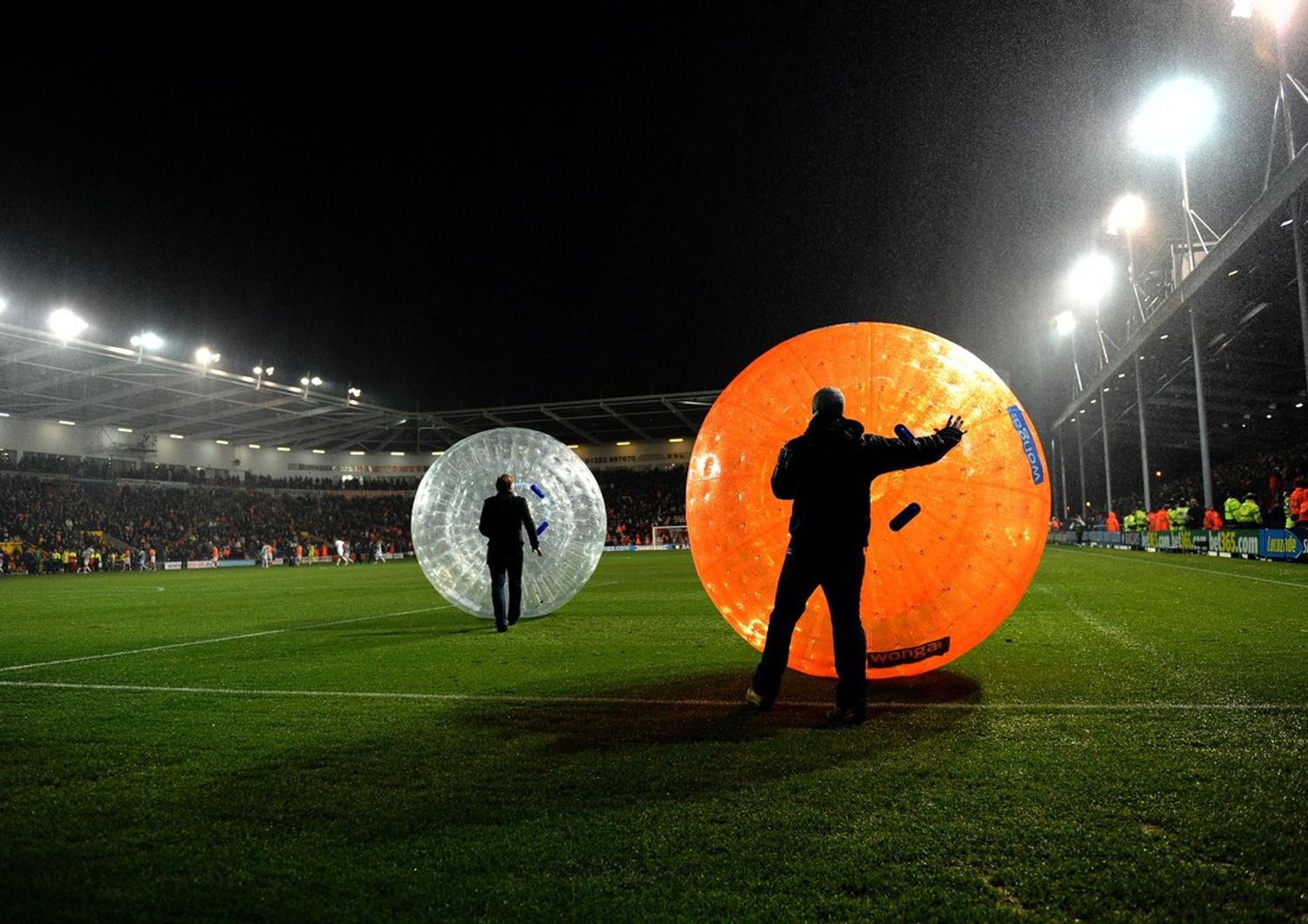 Lo stadio del Blackpool