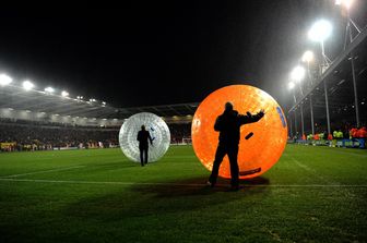 Lo stadio del Blackpool