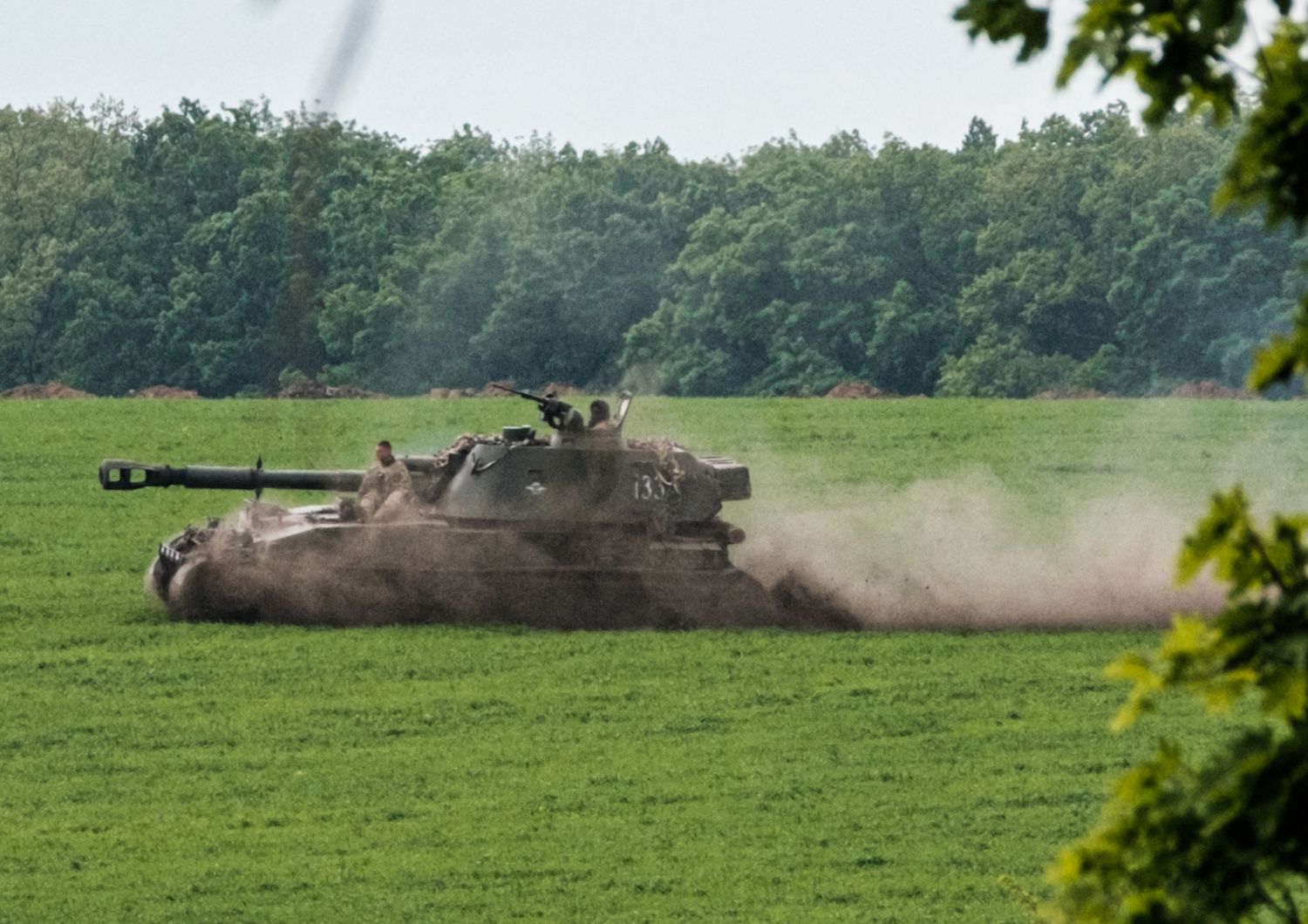 Carro armato ucraina nell'Est del Paese&nbsp;