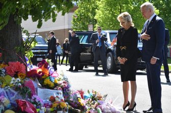 Jill e Joe Biden a Buffalo