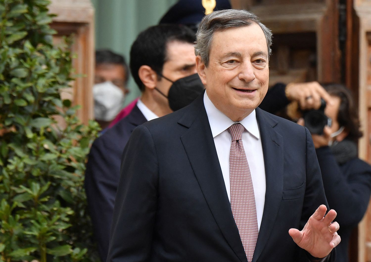 Il premier Mario Draghi&nbsp;
