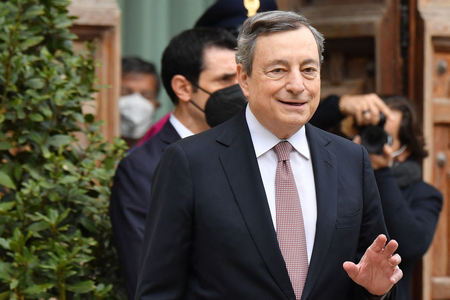 Il premier Mario Draghi&nbsp;