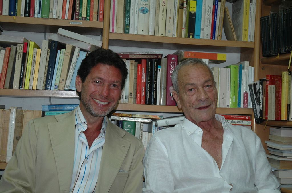 Tullio Pironti (sulla destra) con l'imprenditore Giancarlo Buontempo