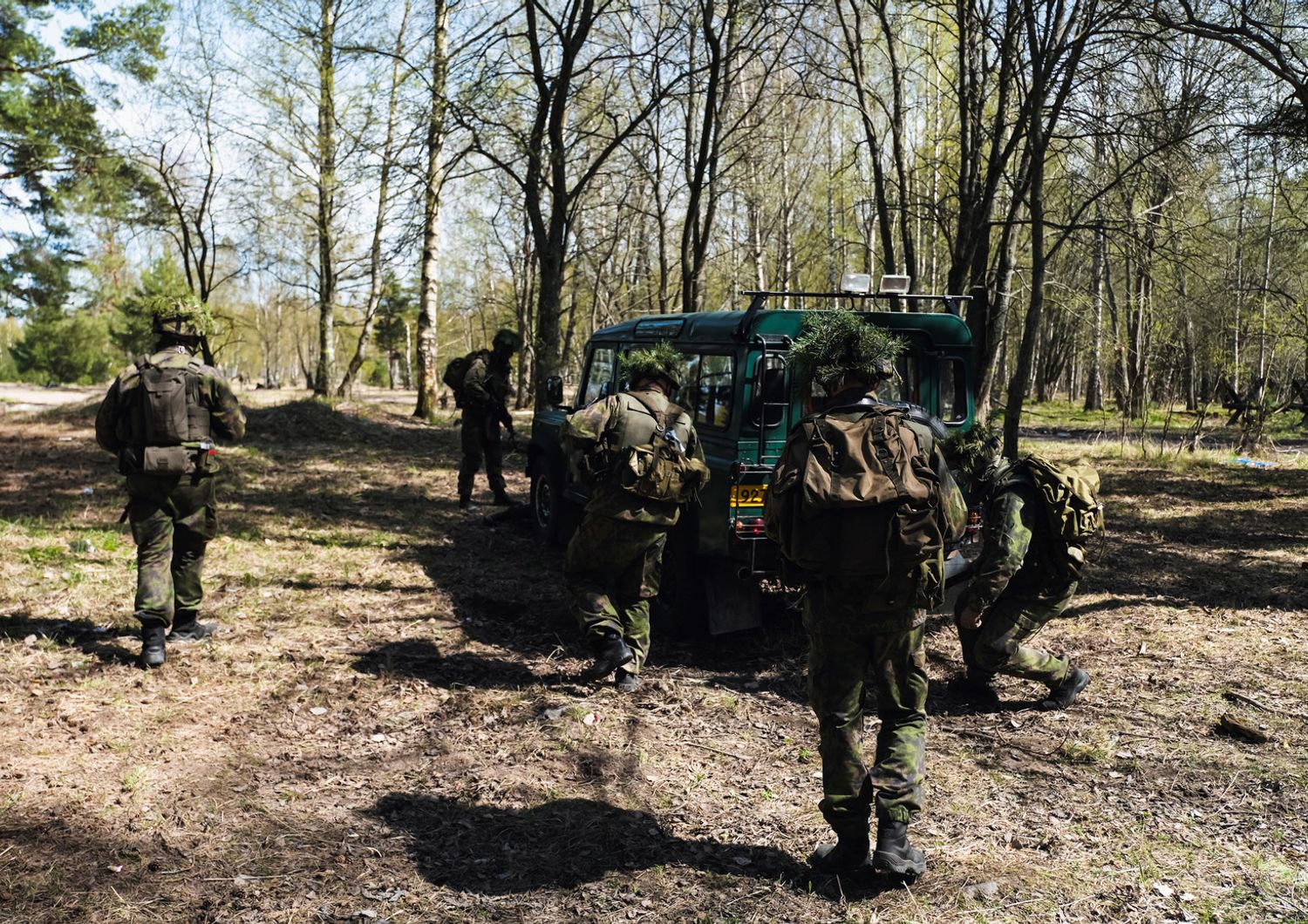 Esercitazioni soldati della Nato
