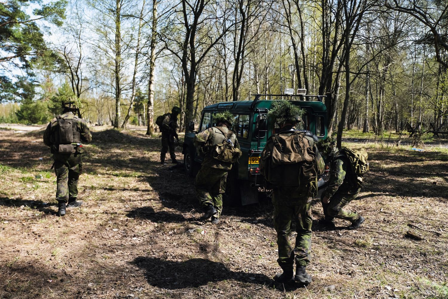 Esercitazioni soldati della Nato