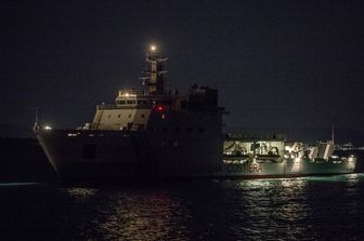 Mezzo della guardia costiera (foto di repertorio)