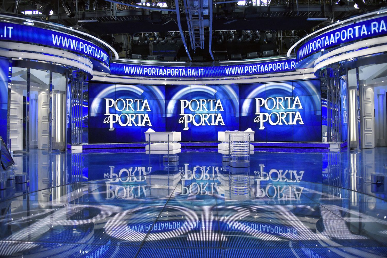 Lo studio di Porta a Porta