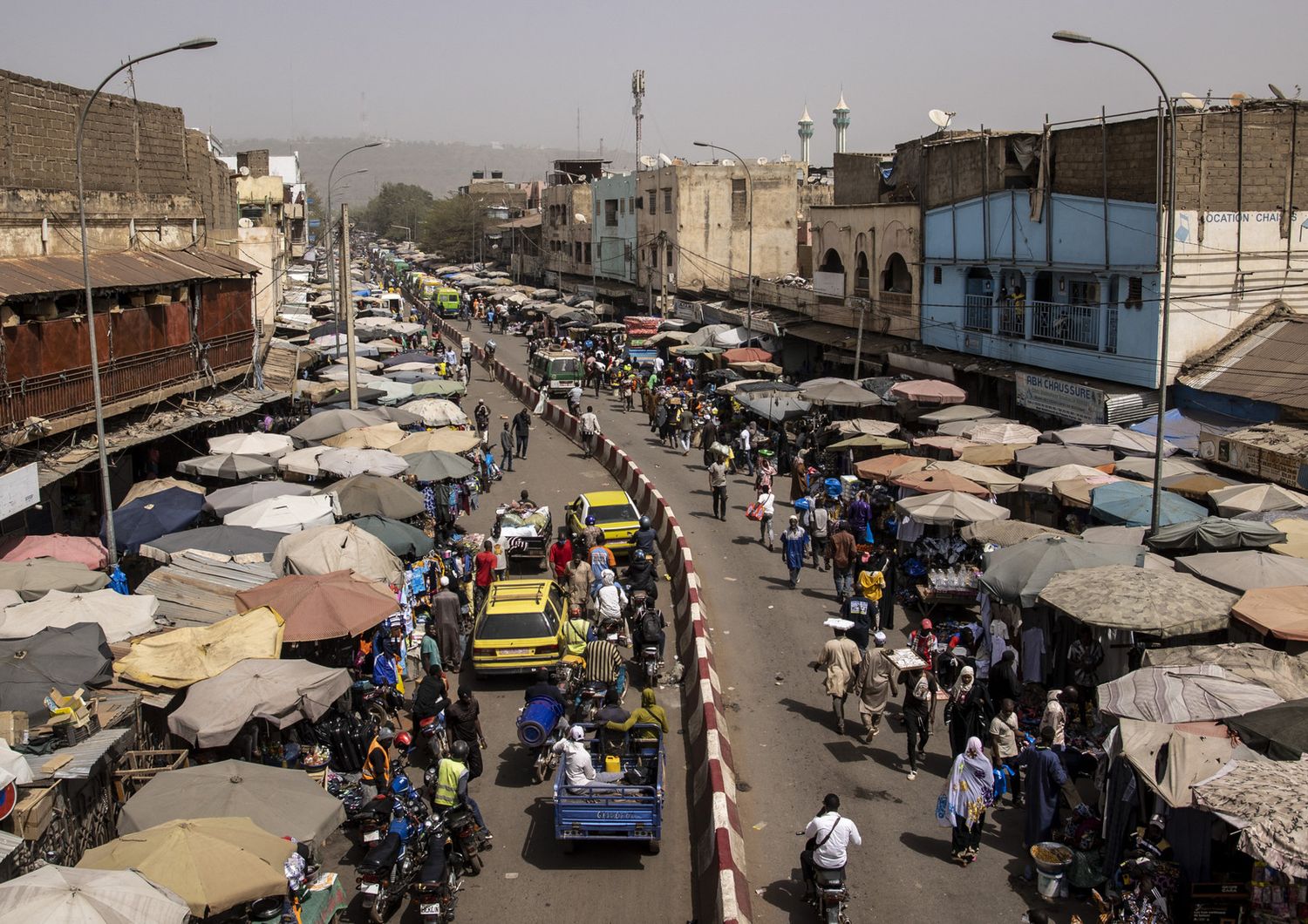 La capitale del Mali Bamako&nbsp;