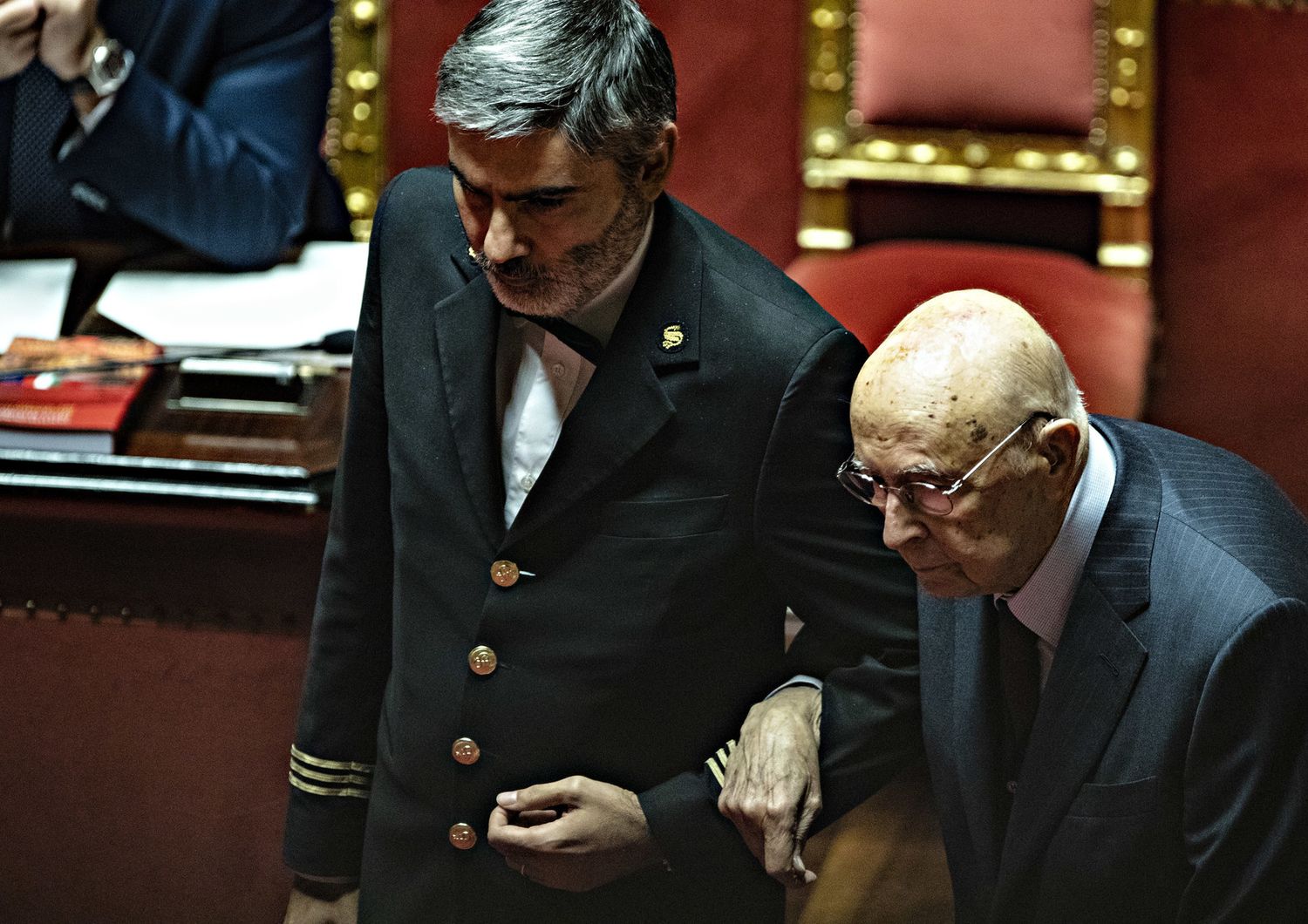 Il Presidente Emerito della Repubblica Giorgio Napolitano&nbsp;