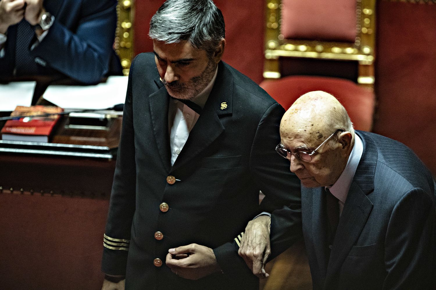 Il Presidente Emerito della Repubblica Giorgio Napolitano&nbsp;