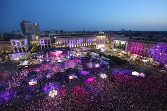 Il concerto di Radio Italia in Piazza Duomo&nbsp;
