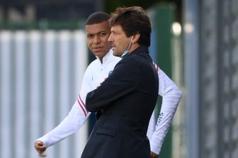 Mbapp&eacute;&nbsp; e Leonardo&nbsp;