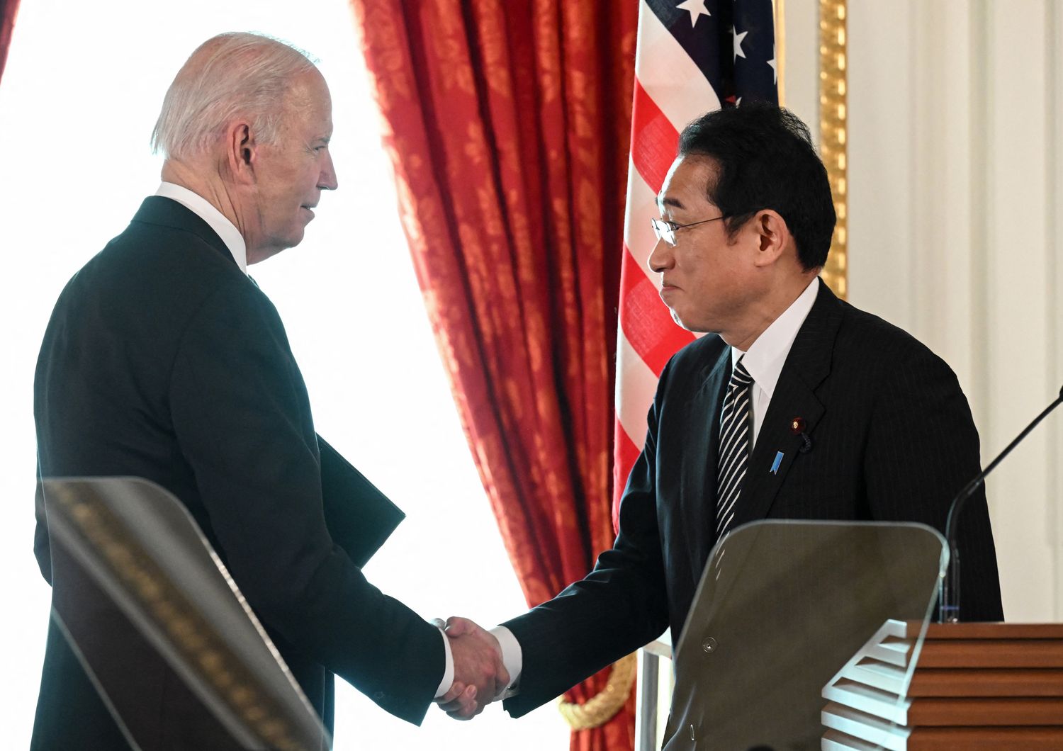 Joe Biden e Fumoi Kishida