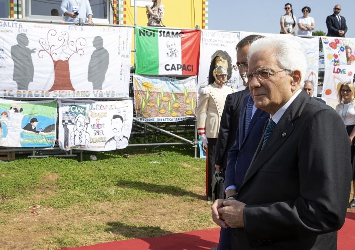 Sergio Mattarella in Sicilia per il 30 anniversario della strage di Capaci