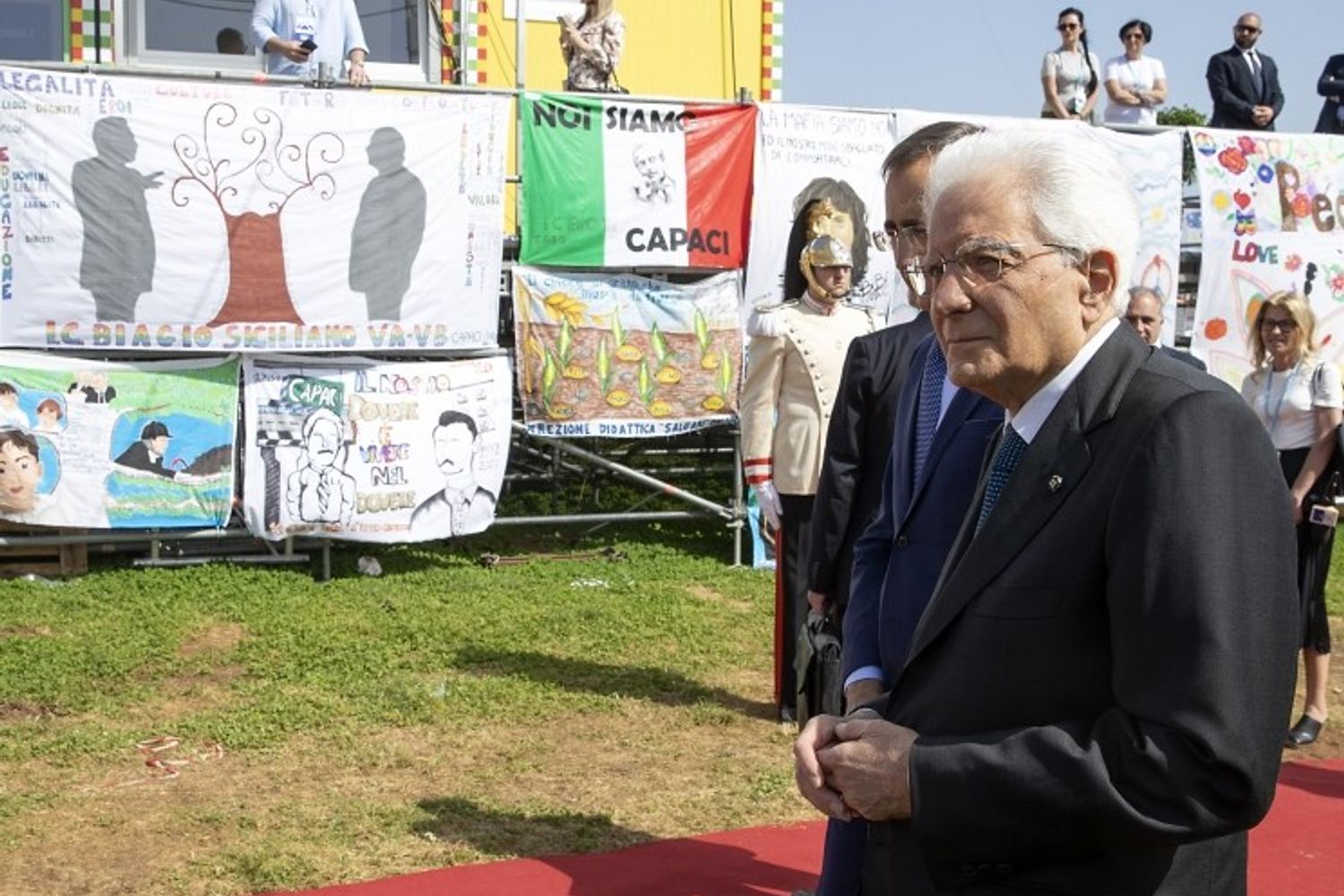 Sergio Mattarella in Sicilia per il 30 anniversario della strage di Capaci
