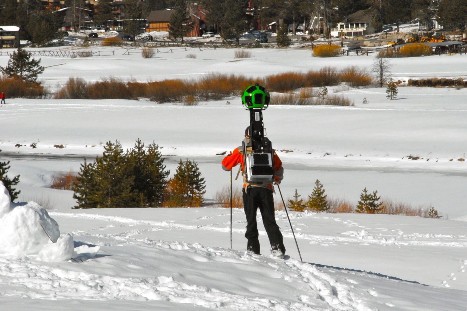 La telecamera trekker di Street view