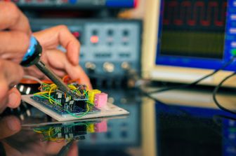 Una scheda elettronica&nbsp;