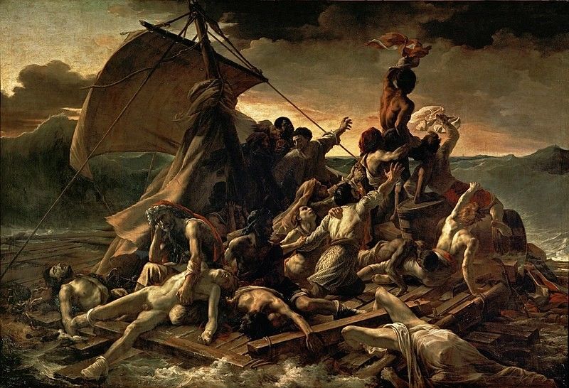 &nbsp;Louvre, La Zattera della Medusa, Theodore Gericault