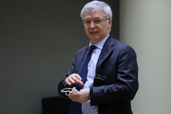 Il ministro dell'Economia Daniele Franco