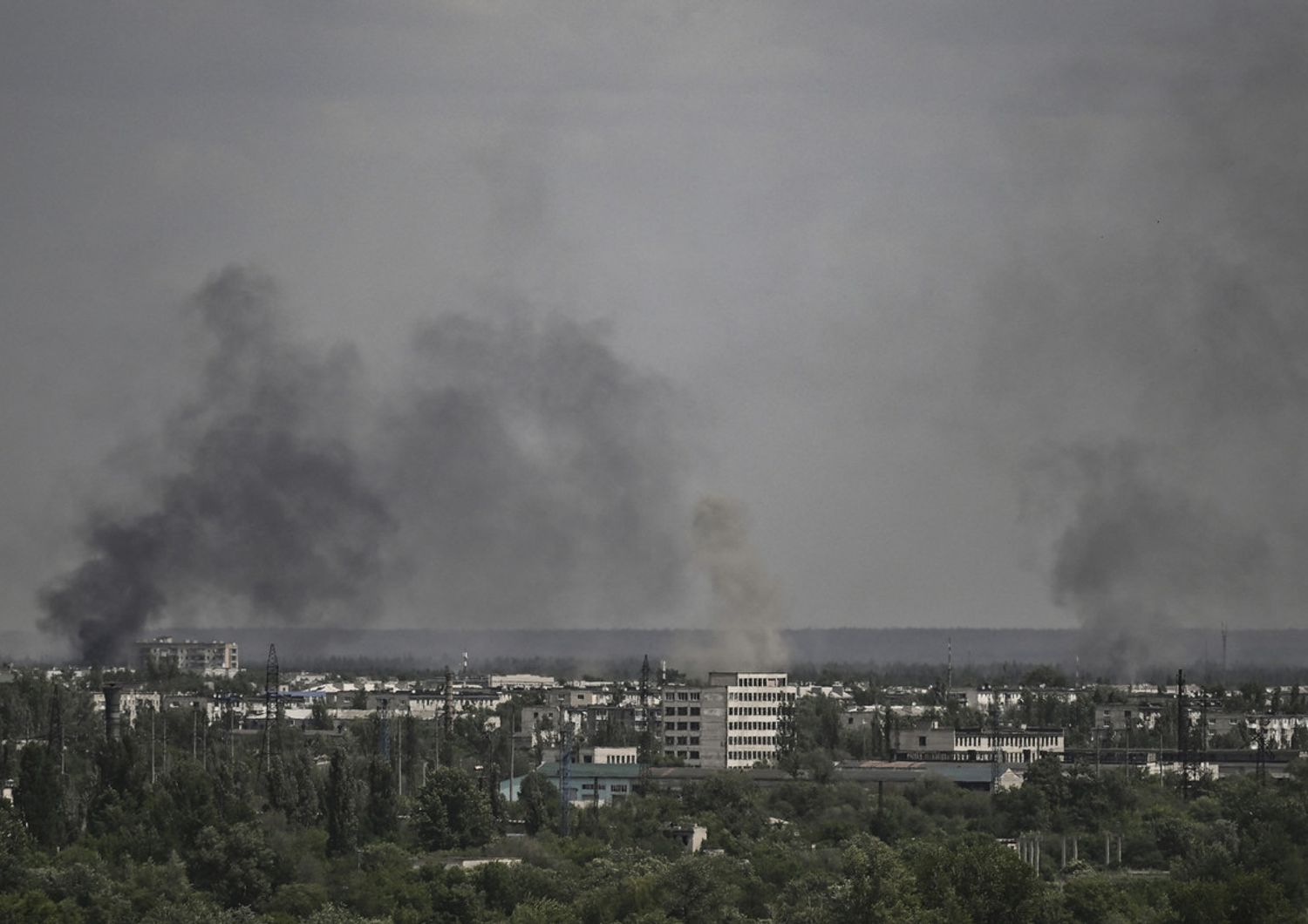 Missili su Severodonetsk