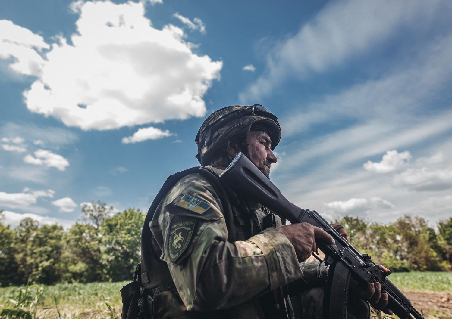 Soldato ucraino nel Donbass&nbsp;