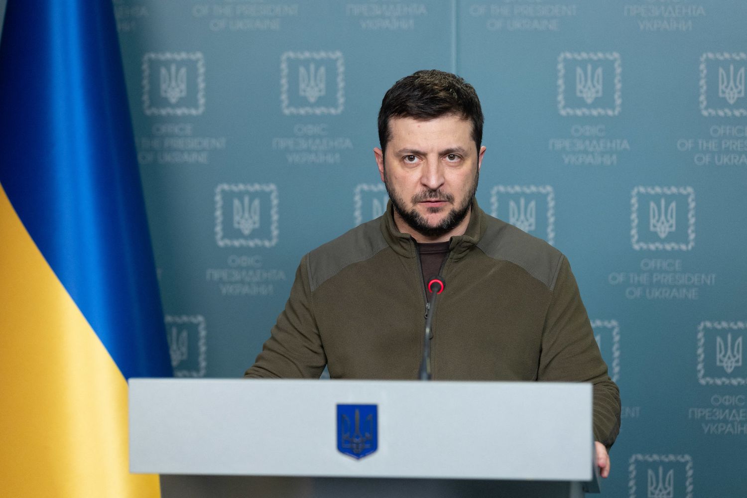 Il presidente ucraino Zelensky