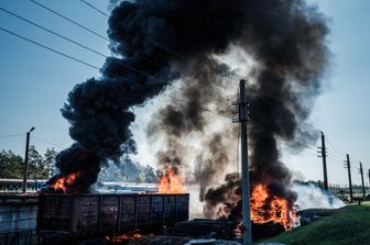 Attacco alla citt&agrave; di Lyman